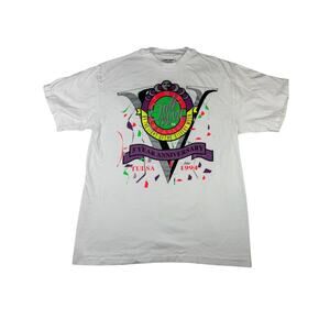 Vintage 1994 Full Moon 5K Classic Tulsa Race T-Shirt M